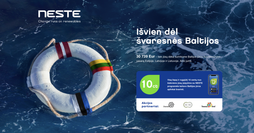 Neste: Commitment to Cleaner Sea